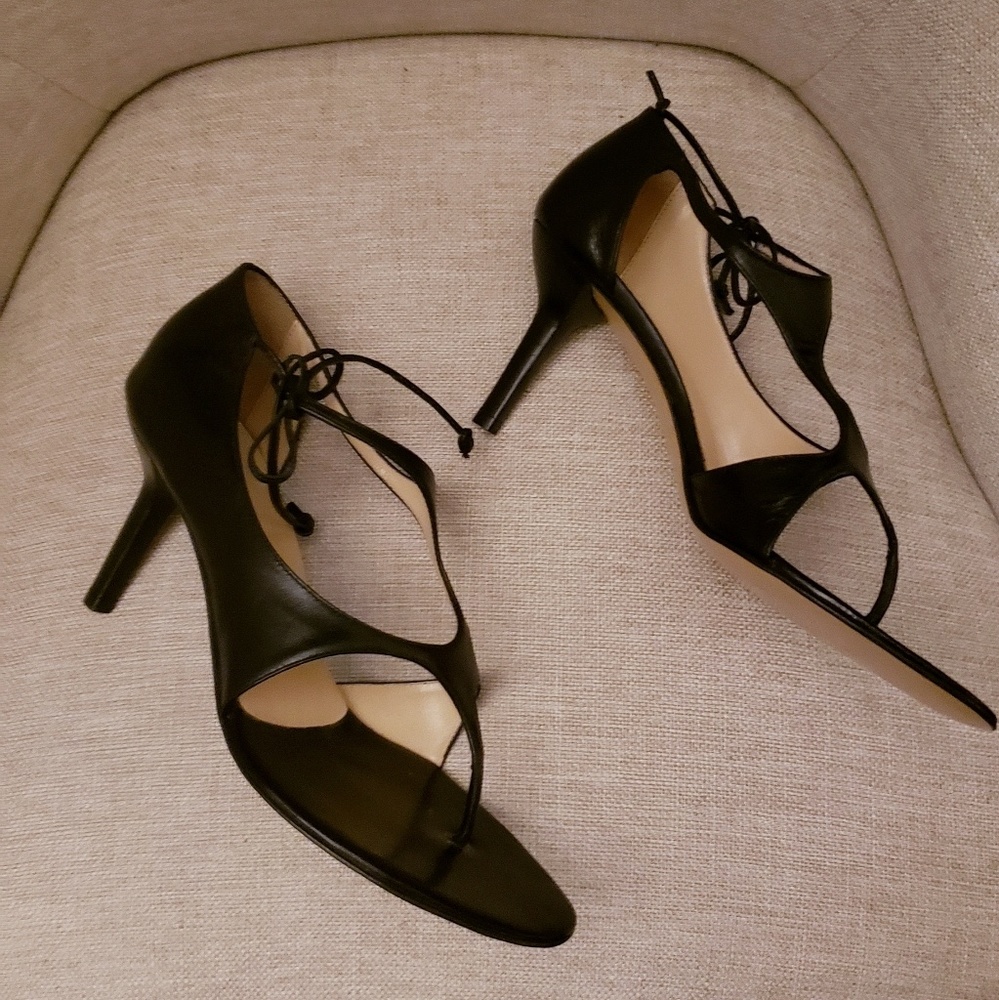 Lindsay Perry Leather Heels - Picture 2 of 6